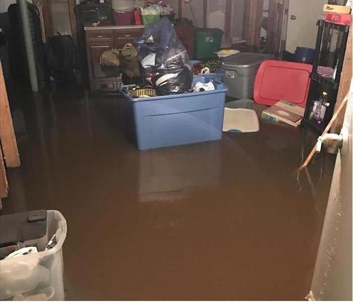 Flooded Basement in Marquette, MI